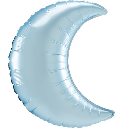 Pastel Blue Satin suport balon folie 66 cm