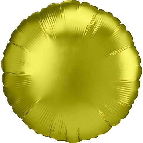 Satin Lemon cerc balon folie 43 cm