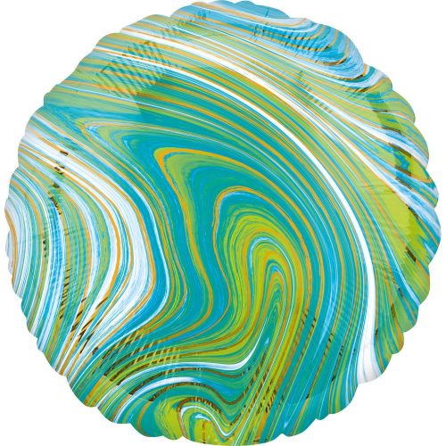 Green Circle, Verde balon folie 43 cm
