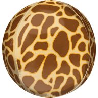 Animale Balon folie sferă cu model girafă 40 cm