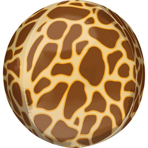 Animale Balon folie sferă cu model girafă 40 cm
