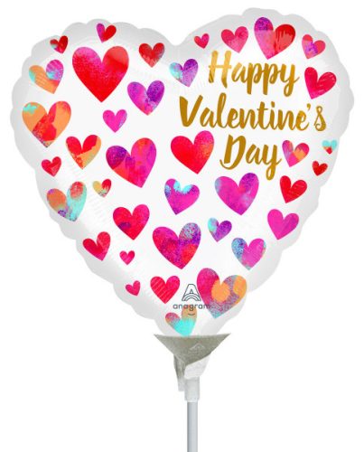 Balon din folie Happy Valentine's Day 22 cm