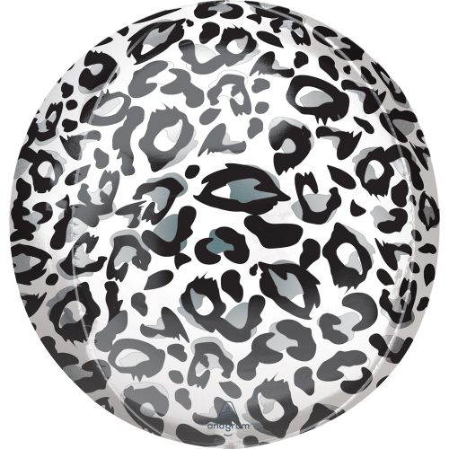 Leopard cu model sferic balon folie 40 cm