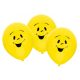 Emoji Smile Sunny balon, 6 buc 9 inch (22,8cm)