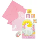 Unicorn Magical invitație de petrecere 8 buc