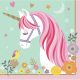 Unicorn Believe șervețel 16 bucăți 33x33 cm