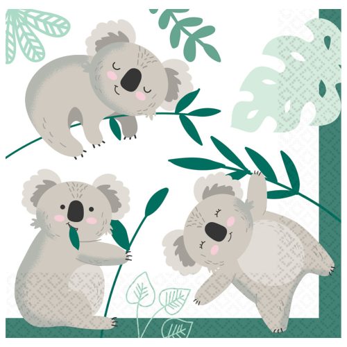 Coala Eucalyptus șervețele 16 buc 33x33 cm