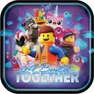 Lego Movie farfurie de hârtie aventură 8 buc 23 cm