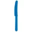 Colorat Bright Royal Blue Tacamuri, cuțit - set de 10