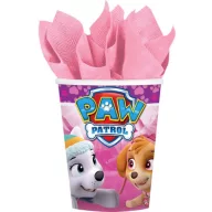 Patrula Cățelușilor Pink pahar de hârtie 8 buc 250 ml