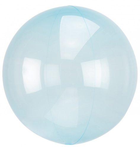 translucid Crystal Sfera Sfera Blue balon folie 45 cm