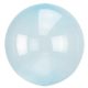 translucid Crystal Sfera Sfera Blue balon folie 45 cm