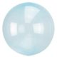 translucid Crystal Sfera Sfera Blue balon folie 45 cm