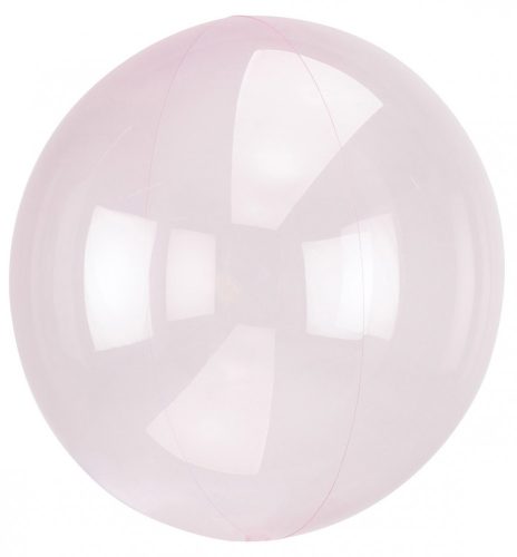 translucid Crystal Sfera Sfera Light Pink balon folie 45 cm