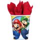 Super Mario Mushroom World hârtie pahar 8 buc 250 ml 8 buc 250 ml