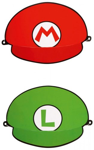 Super Mario Mushroom World Pălărie de petrecere 8 buc.