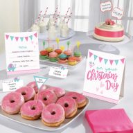 Botez Christening, Set de decorațiuni pentru masă 12 buc