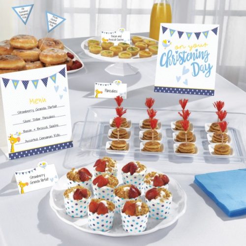 Botez Christening, Set de decorațiuni de masă 12 buc
