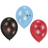   Miraculos: Buburuza și Motan Noir City balon 6 buc 9 inch (22,8 cm)