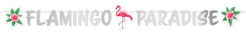 Flamingo Paradise Flamingo Paradise hârtie banner 135 cm