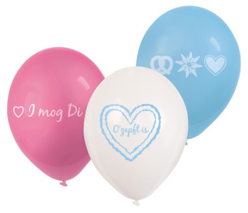 Bere Bierfest Balon festival, set 6 bucăți 9 inch (22,8 cm)