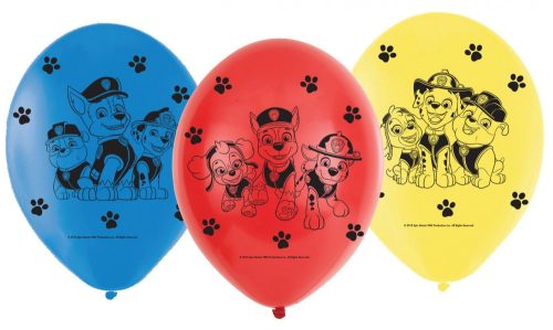 Patrula Cățelușilor Heroes balon, balon 6 bucăți 9 inch (22,8 cm)