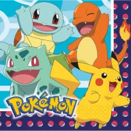 Pokémon Initial șervețele set de 16 33x33 cm