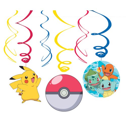 Pokémon Initial panglică decorare set de 6 bucăți set de 6 bucăți