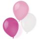 Roz Hot Pink balon, balon 8 bucăți 10 inch (25,4 cm)