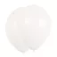 Colorat Crystal Clear Balon alb, set de 10 bucăți, 11 inch (27,5 cm)