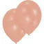 Colorat Pearl Rosegold Balon Roz, 10 Buc 11 inch (27,5 cm)