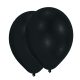 Negru Black balon, balon 25 bucăți 11 inch (27,5 cm)