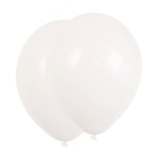 Alb Crystal Clear balon, balon 25 bucăți 11 inch (27,5 cm)