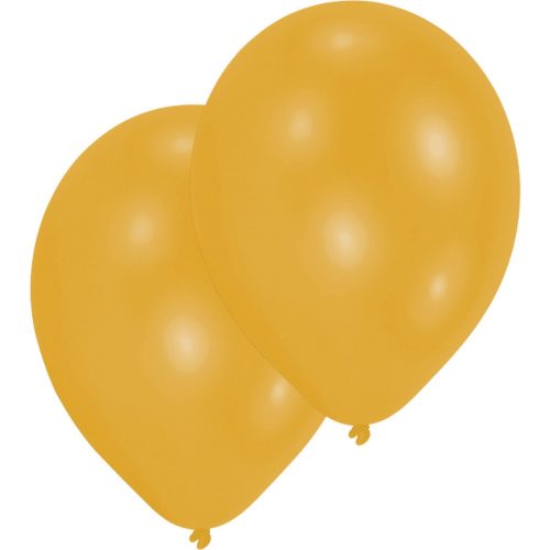 Colorat Metallic Gold Balon auriu, 25 bucăți 11 inch (27,5 cm)