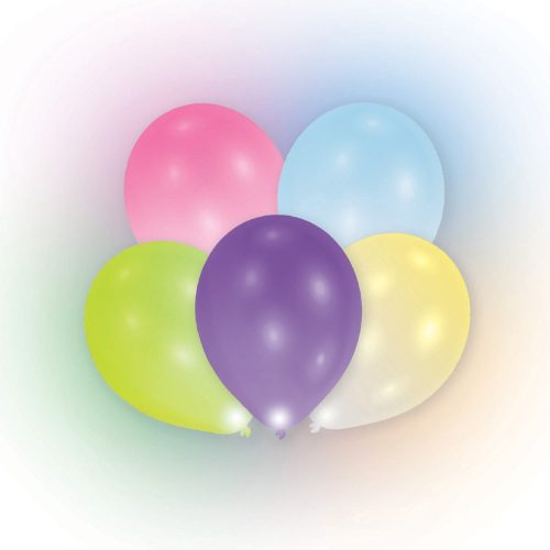 Colorat Colorful balon cu LED, balon 12 bucăți 11 inch (27,5 cm)