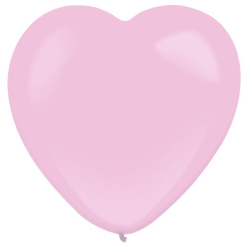Inimă Pink balon, balon 50 bucăți 12 inch (30 cm)