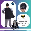 Batman Grey costum 10-12 ani