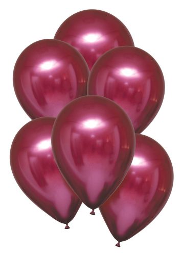 Satin Pomegranate balon, balon 6 bucăți 11 inch (27,5 cm)
