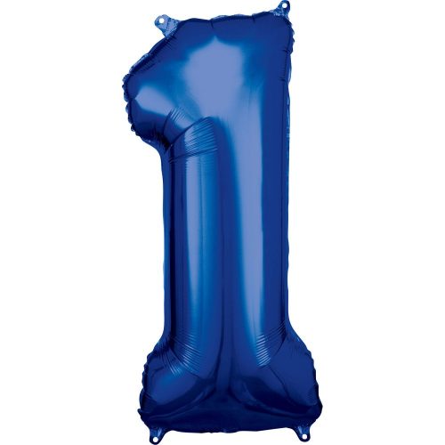 blue figurină uriașă balon folie 1 dimensiune, 86x33 cm