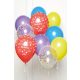 Happy Birthday Rainbow balon, balon set de 10 bucăți 11 inch (27,5 cm)