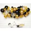 Colorat Black Gold balon, set garlandă 66 bucăți