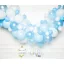 Colorat Blue balon, ghirlandă de baloane set 70 buc