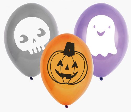 Halloween Friends balon, balon 6 bucăți 9 inch (22,8 cm)