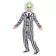 Beetlejuice Striped costum adult L