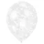 Nuntă Clear balon umplut, 6 bucăți 11 inch (27,5 cm)