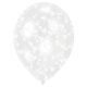 Nuntă Clear umplută balon, balon 6 bucăți 11 inch (27,5 cm)