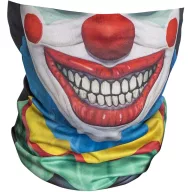   Halloween Smile Încălzitor de gât clovn, accesoriu de costum
