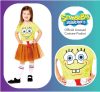 SpongeBob fată costum 3-4 ani
