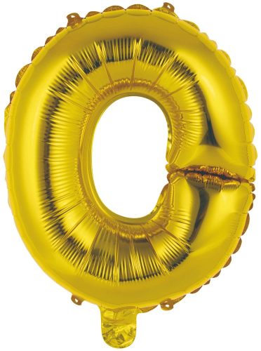 Gold, litera O auriu balon folie 45 cm