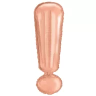 Litere Balon folie literă Rose Gold !, 103 cm